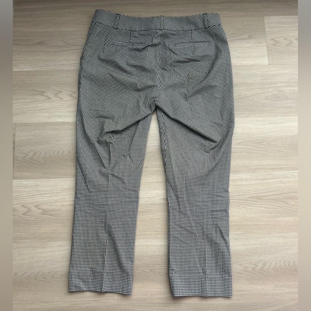Banana Republic Mad Men Collection Gingham Pants - Size 8 - Picture 4 of 7